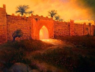 Gates of Jeruslaem in days of Nehemiah